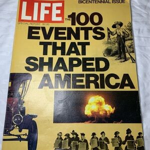 Vintage Life Magazine 1976 The Battle of Saratoga Bicentennial Issue No Label
